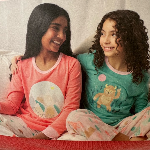 Eddie Bauer Youth Girl's 4 Piece PJ Sleep Set - (Large 14/16) - NWT - Picture 2 of 3